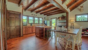 Cabin, 2 Bedrooms | Private kitchen | Fridge, microwave, stovetop, dishwasher - Noontootla Cottage by Escape to Blue Ridge (Cherry Log)
