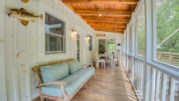 Cabin, 2 Bedrooms | Balcony