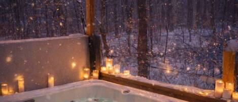 Bain à remous extérieur