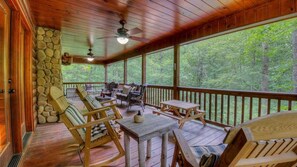 Cabin, 3 Bedrooms | Balcony
