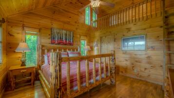 Cabin, 3 Bedrooms | 3 bedrooms, iron/ironing board, free WiFi, bed sheets