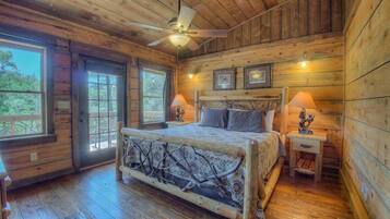 Cabin, 4 Bedrooms | 4 bedrooms, iron/ironing board, free WiFi, bed sheets