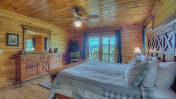 Cabin, 3 Bedrooms | 3 bedrooms, iron/ironing board, free WiFi, bed sheets