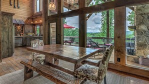 Cabin, 3 Bedrooms | In-room dining - Secluded Serenity by Escape to Blue Ridge (Morganton)