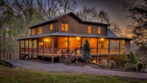 Cabin, 3 Bedrooms | Exterior - Tranquility by Escape to Blue Ridge (Mineral Bluff)