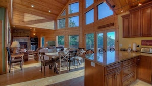 Cabin, 4 Bedrooms | Private kitchen - Suite Dreams by Escape to Blue Ridge (Morganton)