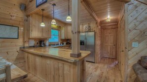 Cabin, 3 Bedrooms | Private kitchen - Sweet Seclusion by Escape to Blue Ridge (Morganton)