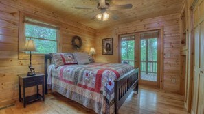 Cabin, 3 Bedrooms | 3 bedrooms, iron/ironing board, free WiFi, bed sheets - Sweet Seclusion by Escape to Blue Ridge (Morganton)