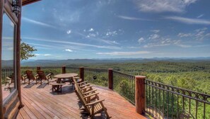 Cabin, 6 Bedrooms | Balcony - Spyglass by Escape to Blue Ridge (Mineral Bluff)
