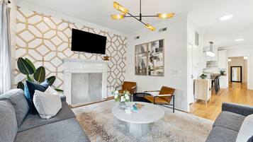 Apartment A | 3 bedrooms, premium bedding, memory-foam beds, iron/ironing board