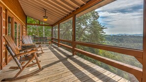 Cabin, 2 Bedrooms | Balcony - Rocky Top by Escape to Blue Ridge (Morganton)