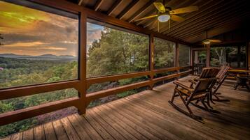 Cabin, 2 Bedrooms | Balcony