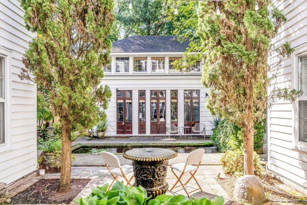 Fassade der Unterkunft