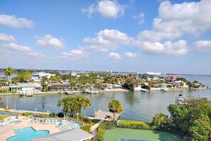 Una piscina riscaldata