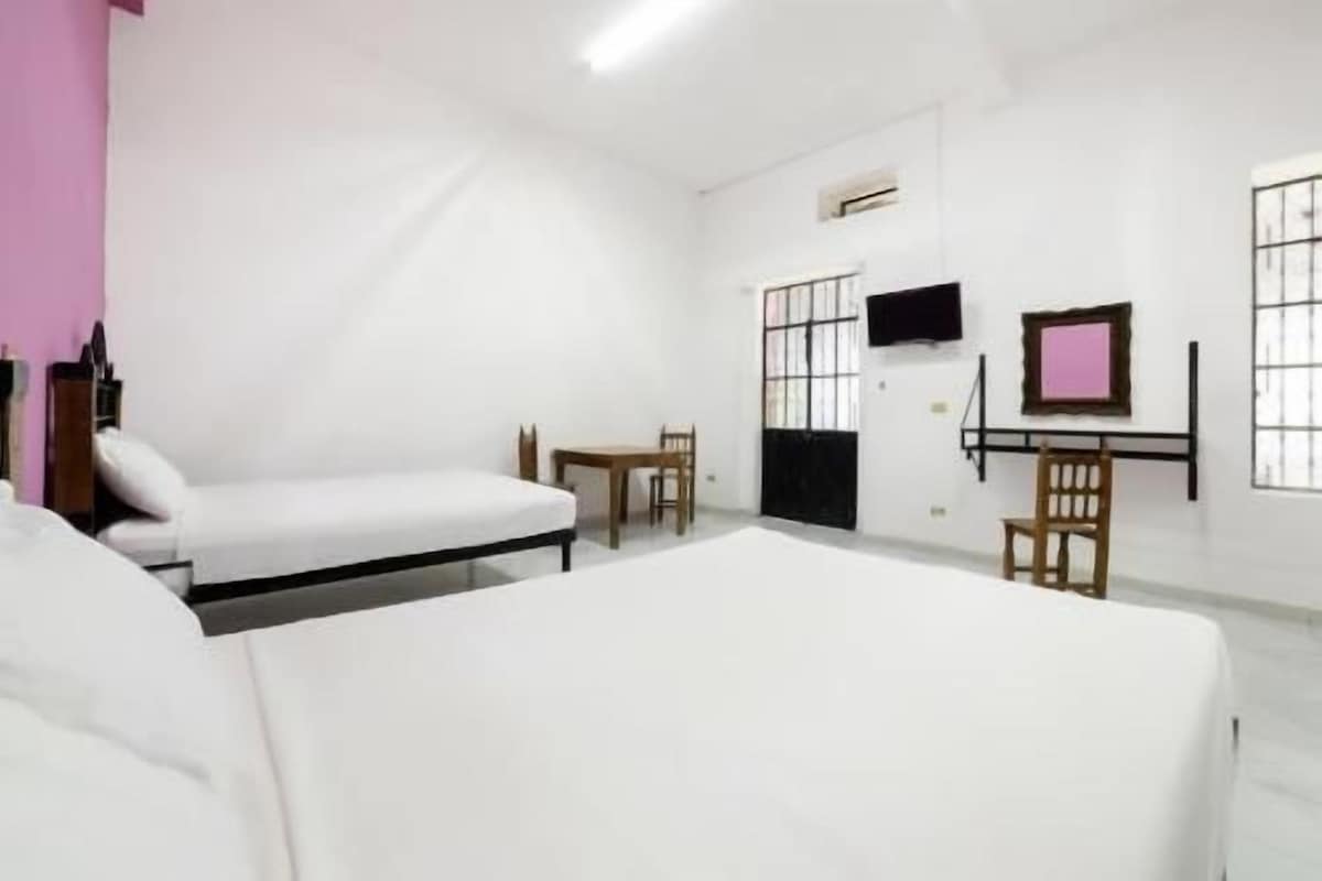 Desk, iron/ironing board, free WiFi, bed sheets