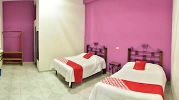 Standard Room, 2 Double Beds | Desk, iron/ironing board, free WiFi, bed sheets