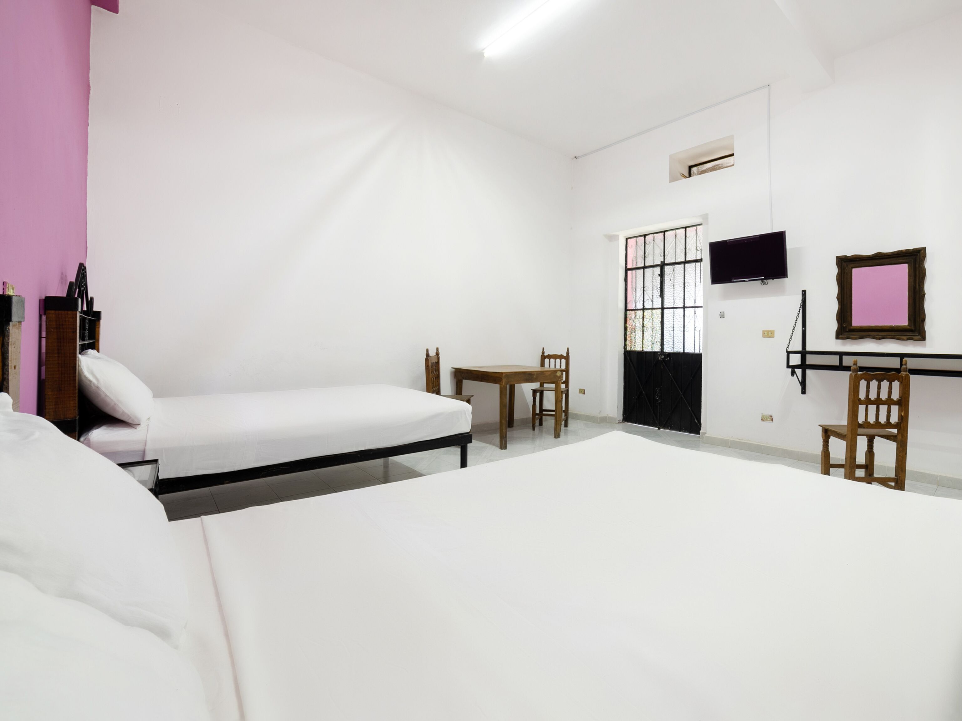 Desk, iron/ironing board, free WiFi, bed sheets