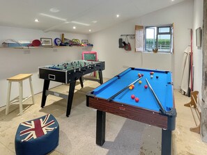 Game room - 2 bedroom accommodation in Knill, near Presteigne (Knill, near Presteigne)