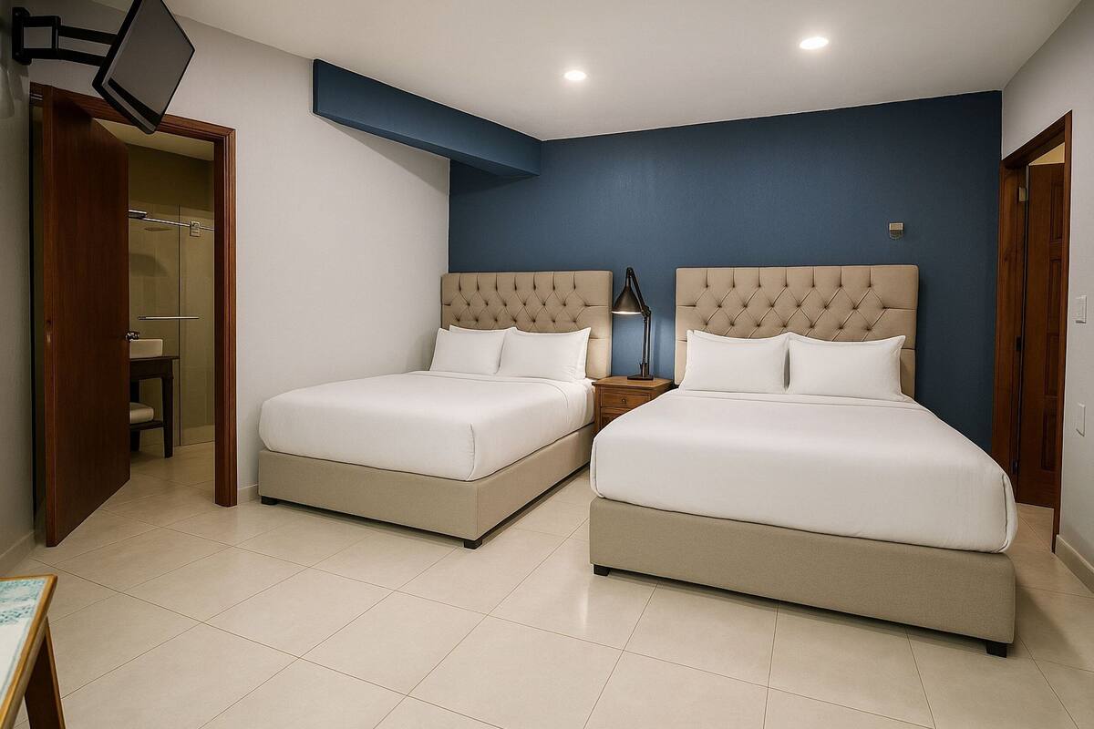 suite | 1 bedroom, premium bedding, down duvets, select comfort beds