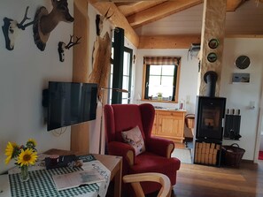 Tv och eldstad