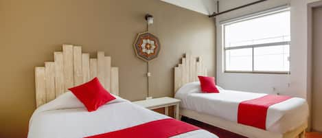 Standard Room, 2 Single Beds | Bed sheets