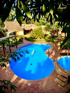 Outdoor pool - Mangrove King Fishing Lodge (Tenabo)