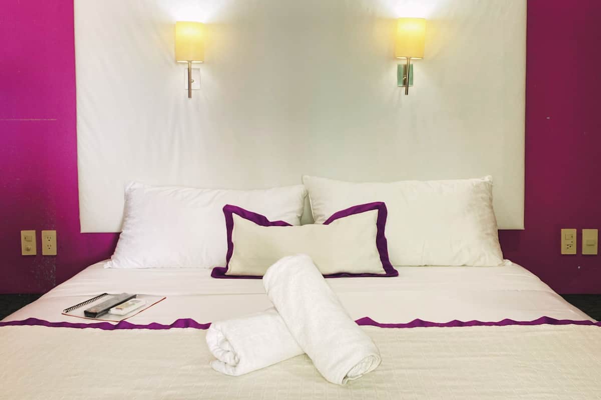 Cuarzo.Suite habitación dobel, Cama King Size + Cocineta, De no fumar | ตู้นิรภัยในห้องพัก, Wi-Fi ฟรี, ผ้าปูที่นอน