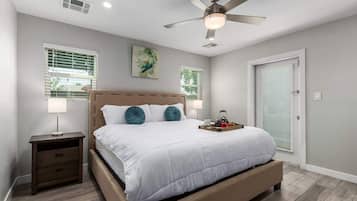 4 bedrooms, iron/ironing board, travel cot, free WiFi