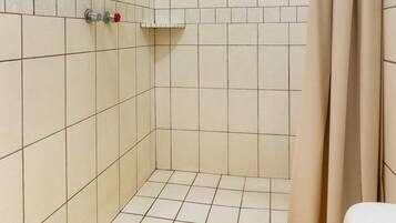 Habitación estándar, varias camas | Regadera en el baño