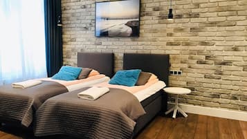 Apartamento | 2 dormitorios, tabla de planchar con plancha, wifi gratis y ropa de cama