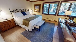 1 bedroom, internet, bed sheets
