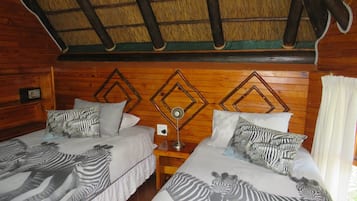 Chalet, 2 kamar tidur (1) | 2 kamar tidur, Wi-Fi gratis, dan seprai linen