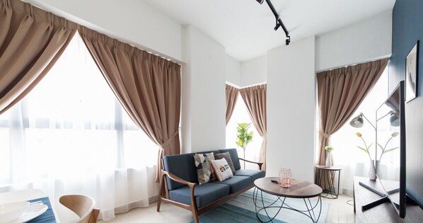City Apartment, 2 Bedrooms | Living room - Arte Plus by Sleepy Bear (Kuala Lumpur)