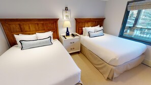 3 bedrooms, internet, bed sheets
