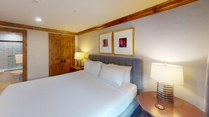 3 habitaciones, internet y ropa de cama