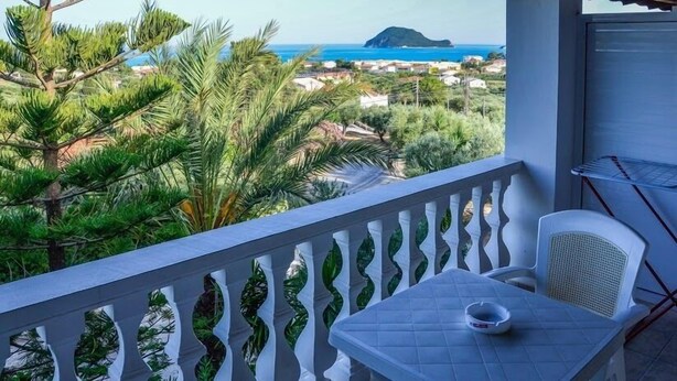 Apartment, Sea View | Balcony view - Odysseas Studios (Zakynthos)