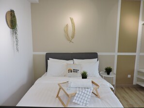 Toetasjesleilighet – comfort, 1 soverom | 1 soverom, strykejern/-brett og wi-fi (inkludert)