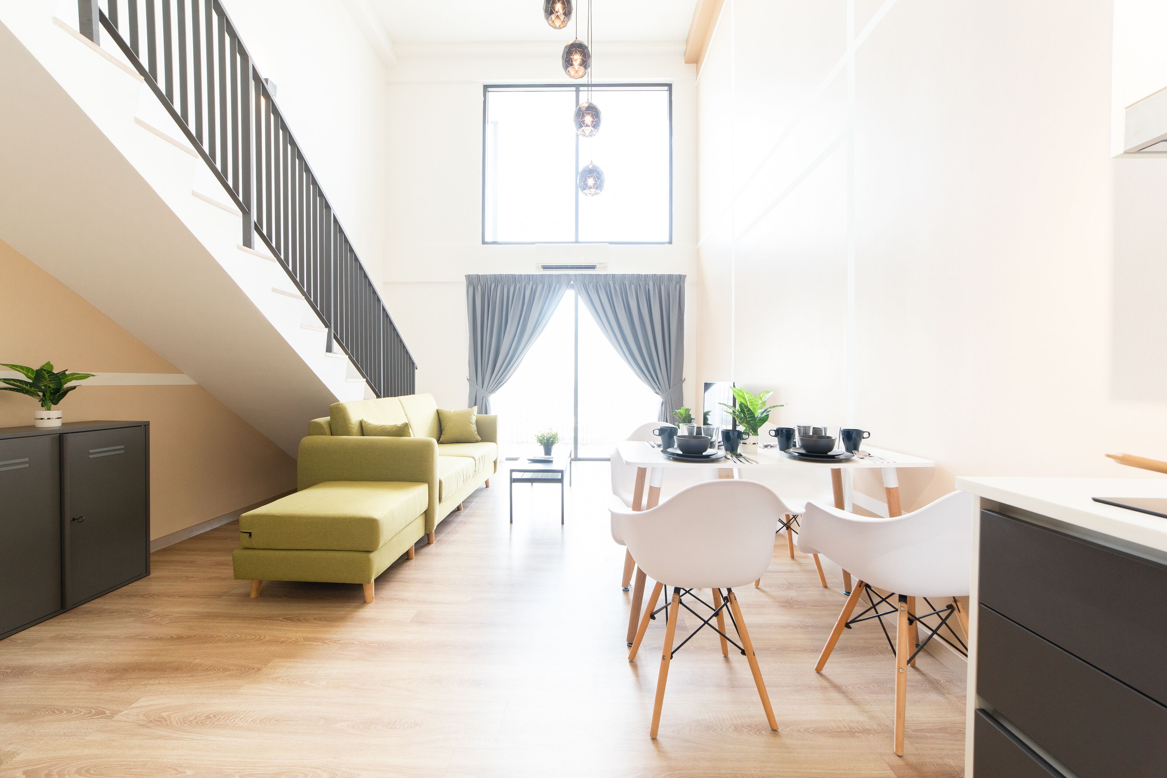 Comfort Duplex, 1 Bedroom | Living area | Flat-screen TV