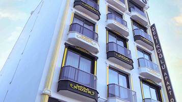 Fassade der Unterkunft