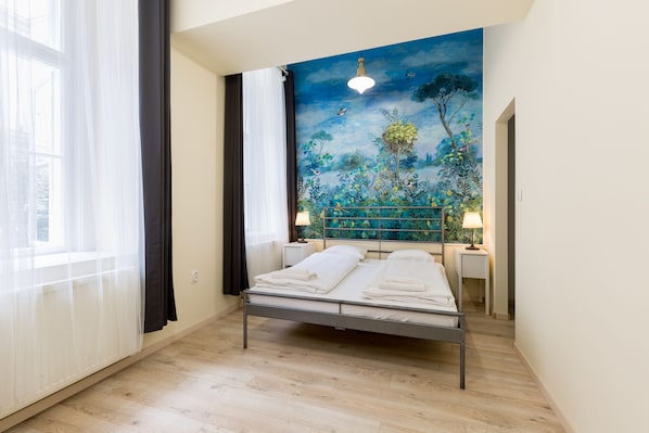 Apartment | 2 Schlafzimmer, kostenloses WLAN, Bettwäsche