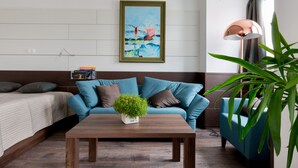 Living area - Apartment Top 5 (Budapest)