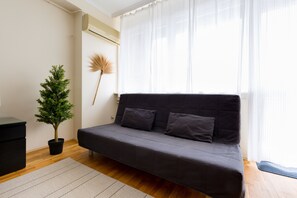 Estudio | Área de sala de estar | Televisión de pantalla plana 