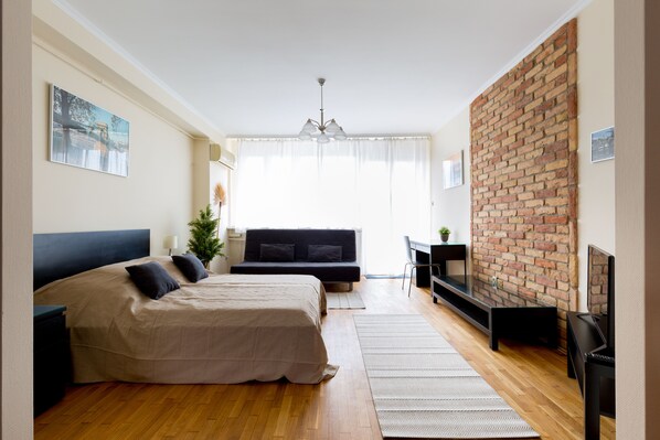 Studio | Ilmainen Wi-Fi, vuodevaatteet