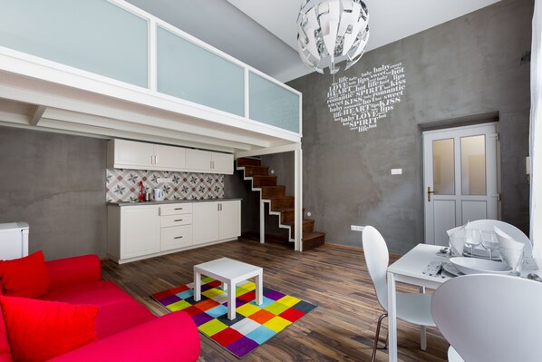 Appartement (Split Level) | Restauration dans la chambre