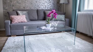 Apartment | Living area - Next Step Synagogue Apartment (Budapest)