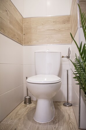 Appartement (Split Level) | Salle de bain | Baignoire, sĂšche-cheveux, serviettes fournies