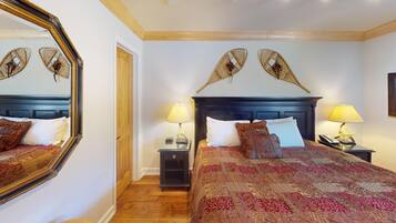 1 bedroom, internet, bed sheets