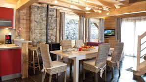 Dining - Beautiful, Spacious, 6-8 Person Chalet With Sauna in La Bresse (La Bresse)