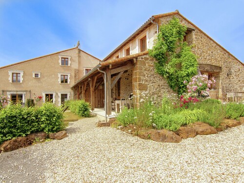 Gorgeous Holiday Home in Roussines With Terrace