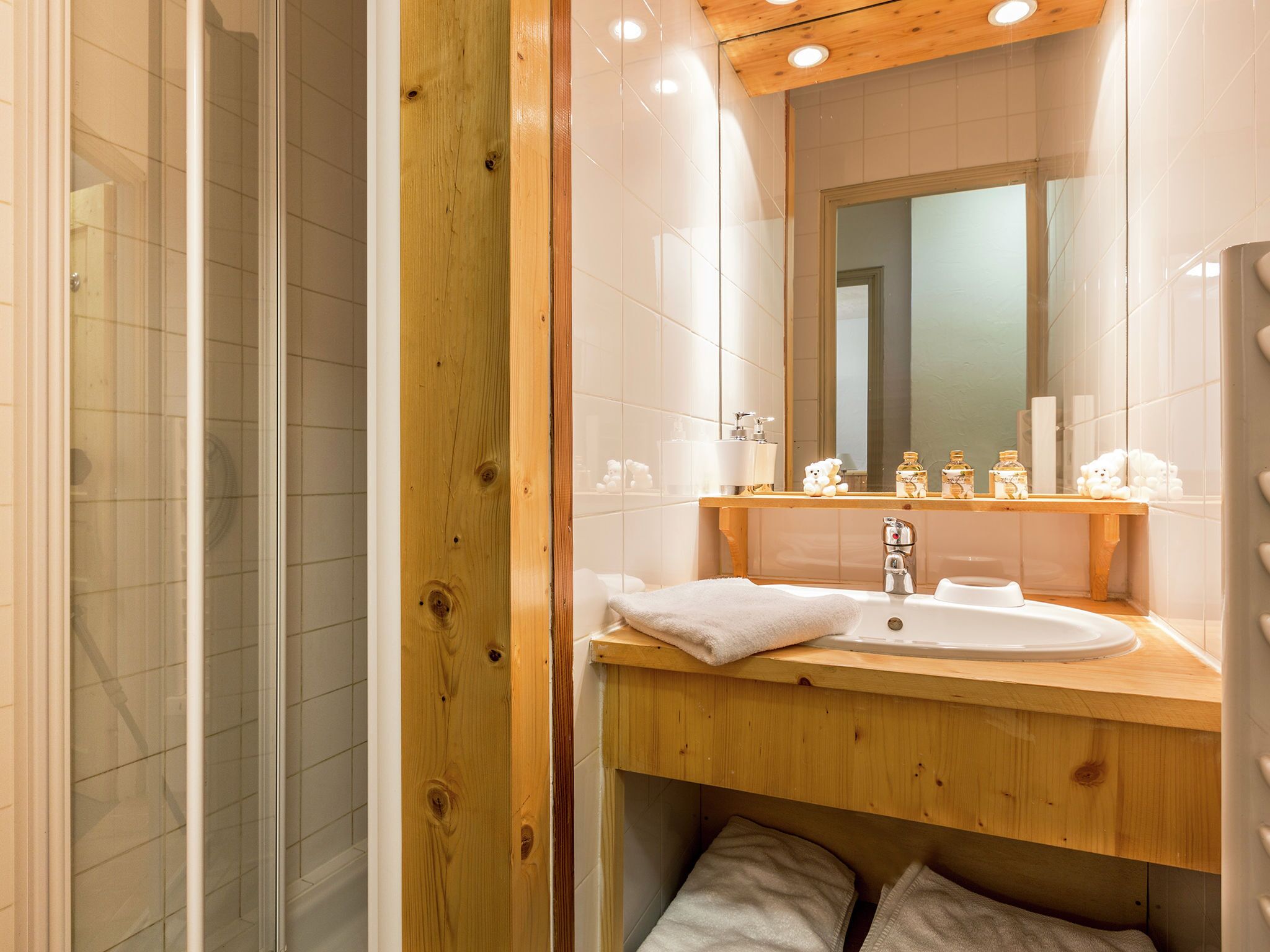 Apartment | Bathroom | Hair dryer, towels